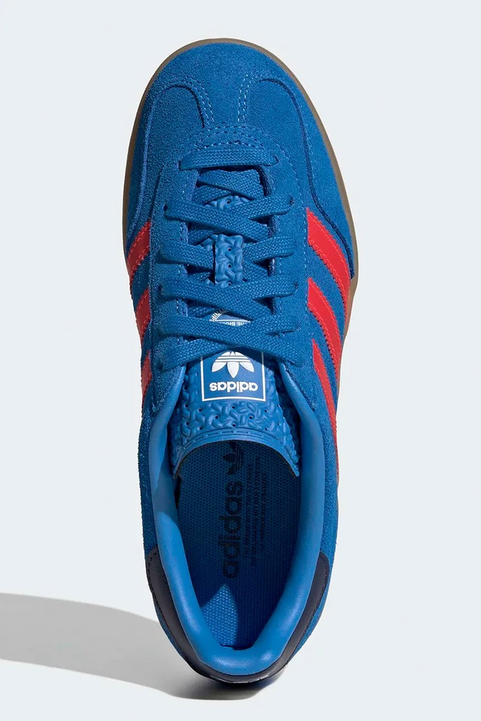 Detské tenisky adidas Originals GAZELLE INDOOR IH6452 modrá