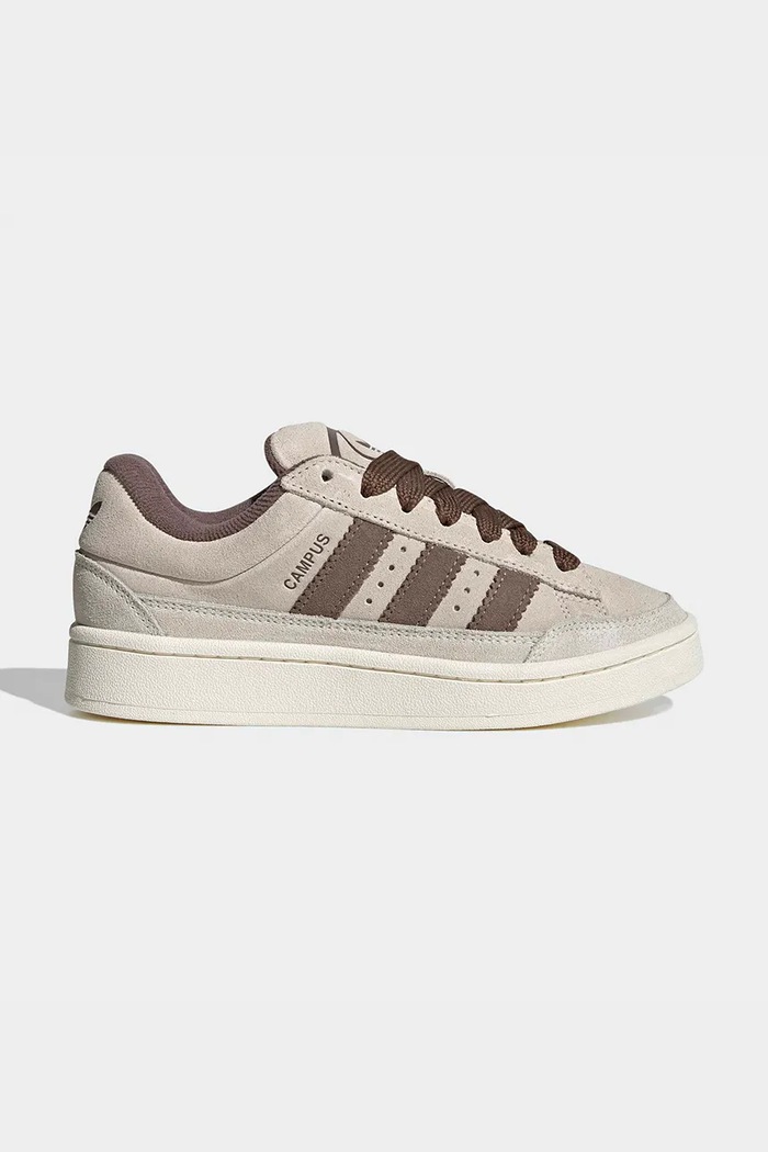 adidas Originals CAMPUS ST sneakersy dziecięce zamszowe beżowy KI9374