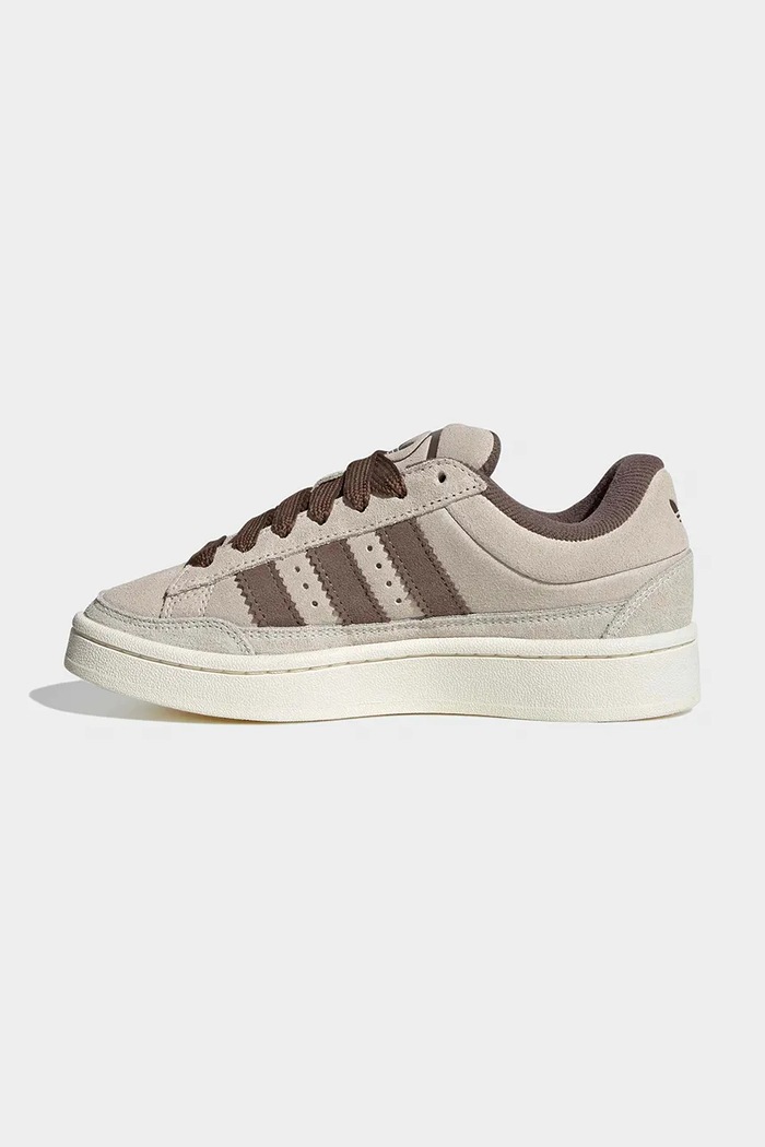 adidas Originals CAMPUS ST sneakersy dziecięce zamszowe beżowy KI9374
