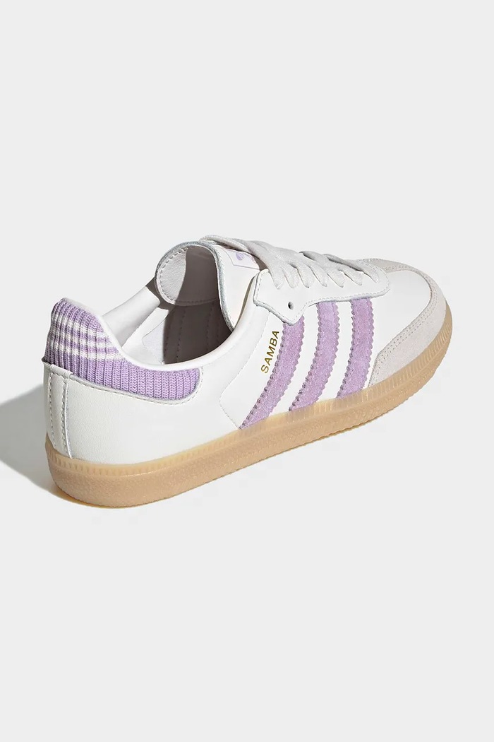 Chłopiec adidas Originals SAMBA OG sneakersy dziecięce skórzane KI4172 biały