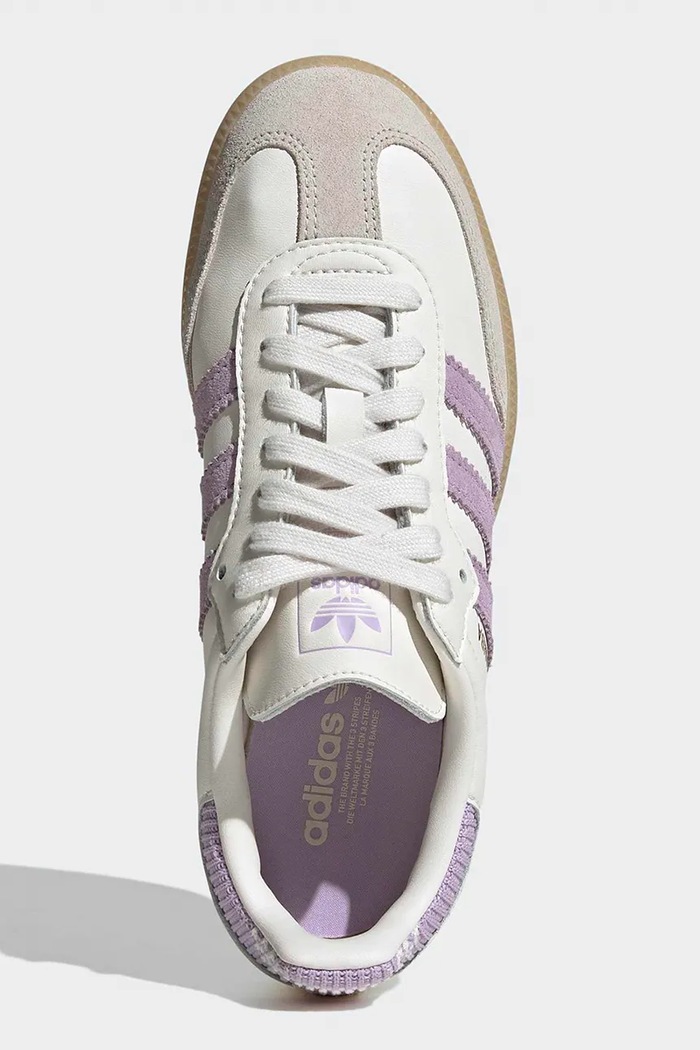 adidas Originals SAMBA OG sneakersy dziecięce skórzane KI4172 biały