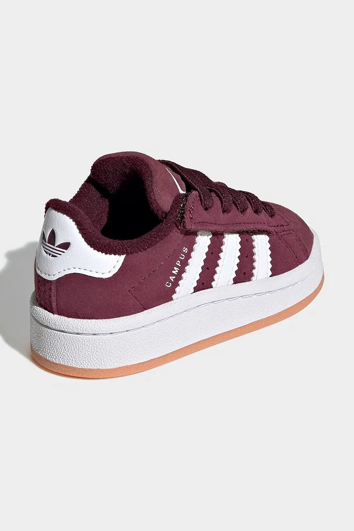 Băieți adidas Originals sneakers de piele întoarsă pentru copii CAMPUS 00s KH8810 burgundia