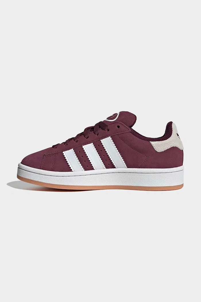 Detské semišové tenisky adidas Originals CAMPUS 00s fialová KH8807