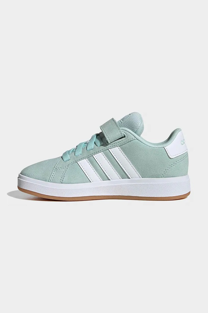 adidas GRAND COURT 00s tenisky detské semišové tyrkysová KJ0315