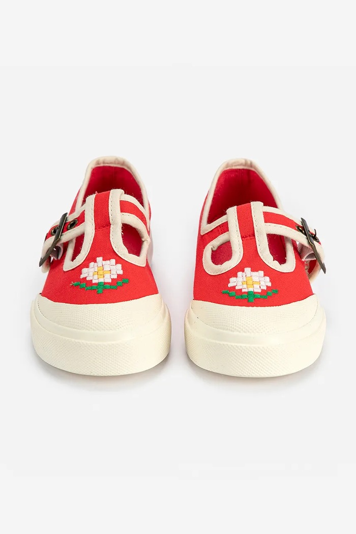 Детски обувки Bobo Choses Pixel Daisy 126AI036 червен SS26