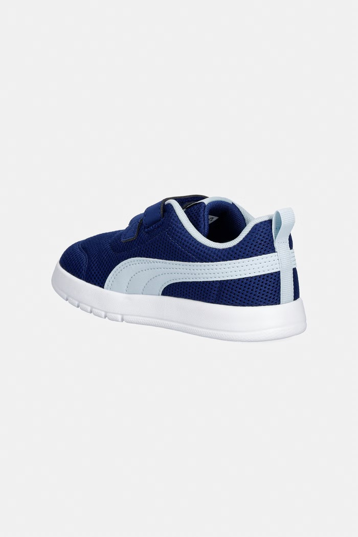 Băieți Puma Courtflex V3 Mesh sneakers pentru copii 398086.PPY2 bleumarin