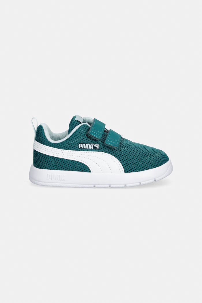 Puma Courtflex V3 Mesh sneakers pentru copii 398086.PPY2 turcoaz SS26