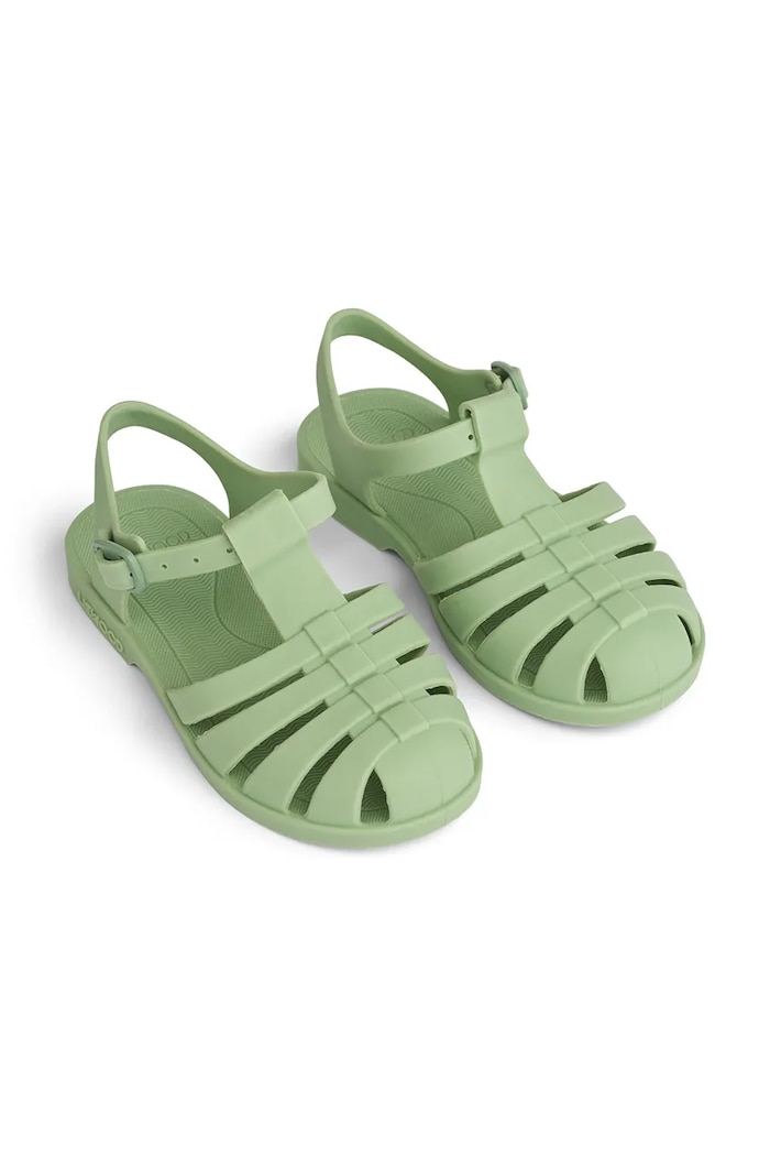 Liewood sandále s otvorenou pätou detské Bre Sandals zelená LW19947.PPY2