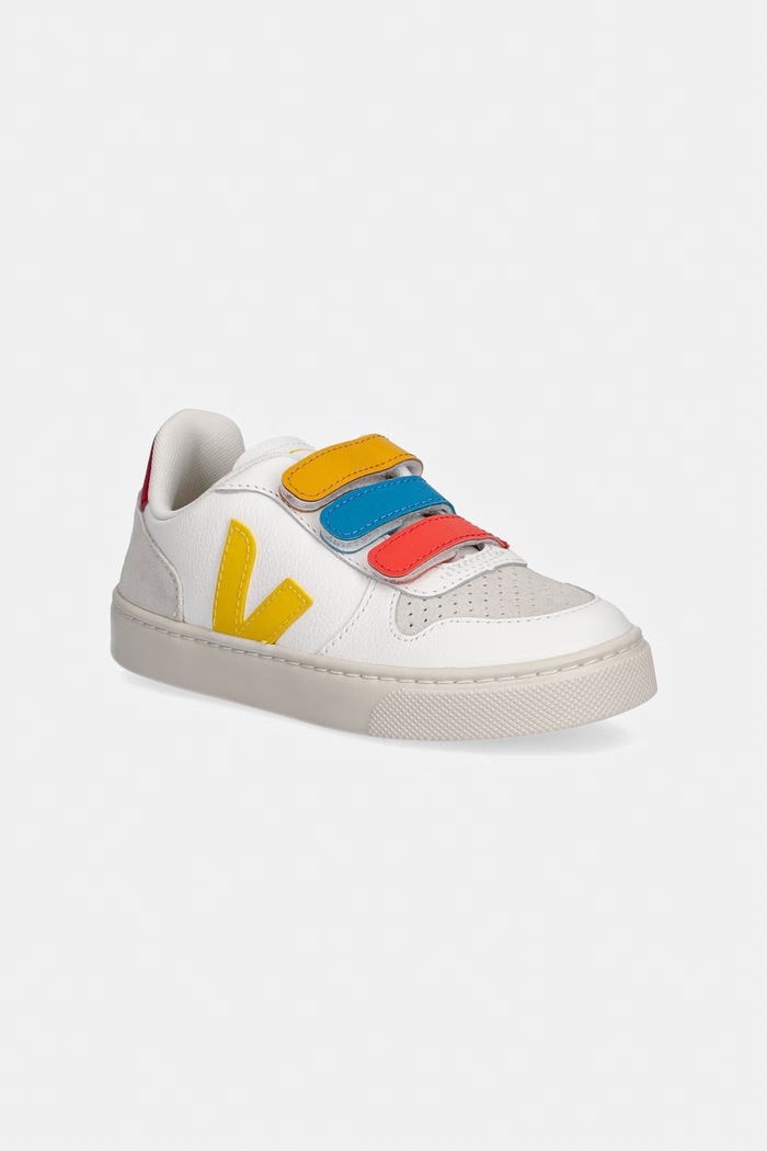Veja Small V-10 Маратонки Детски кожени бял CV0521504C.28.35