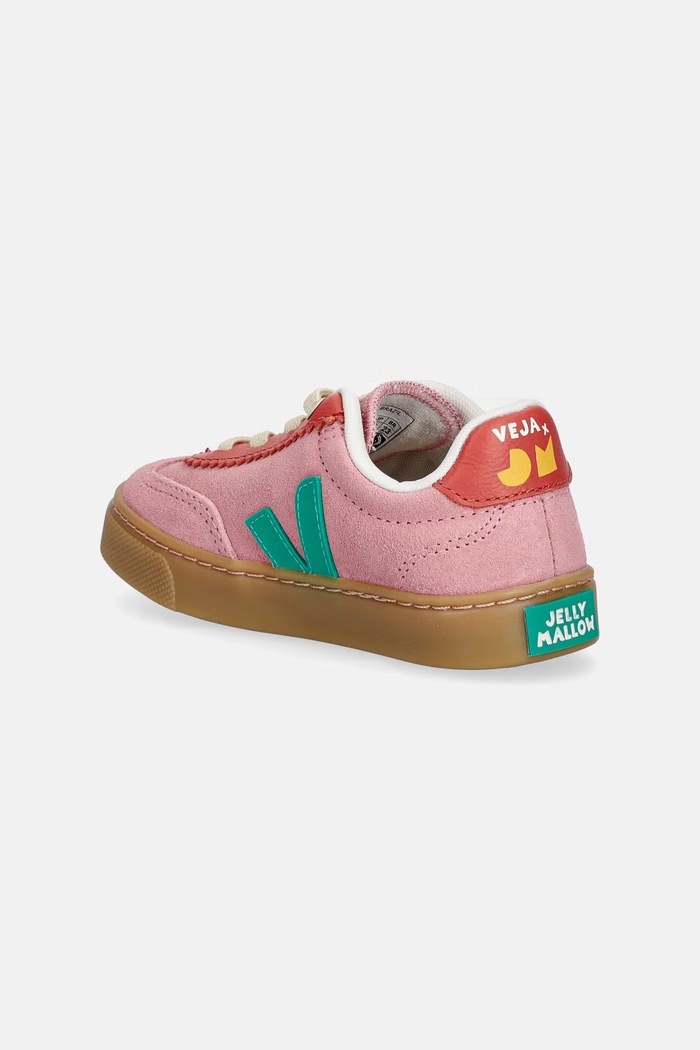 Chlapec Detské semišové tenisky Veja VEJA X JELLY MALLOW SML VOLLEY JN0321676C.22.27 ružová