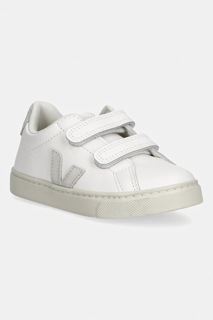 Παιδικά δερμάτινα sneakers Veja Small Esplar Planet friendly λευκό SV0520642C.21.27