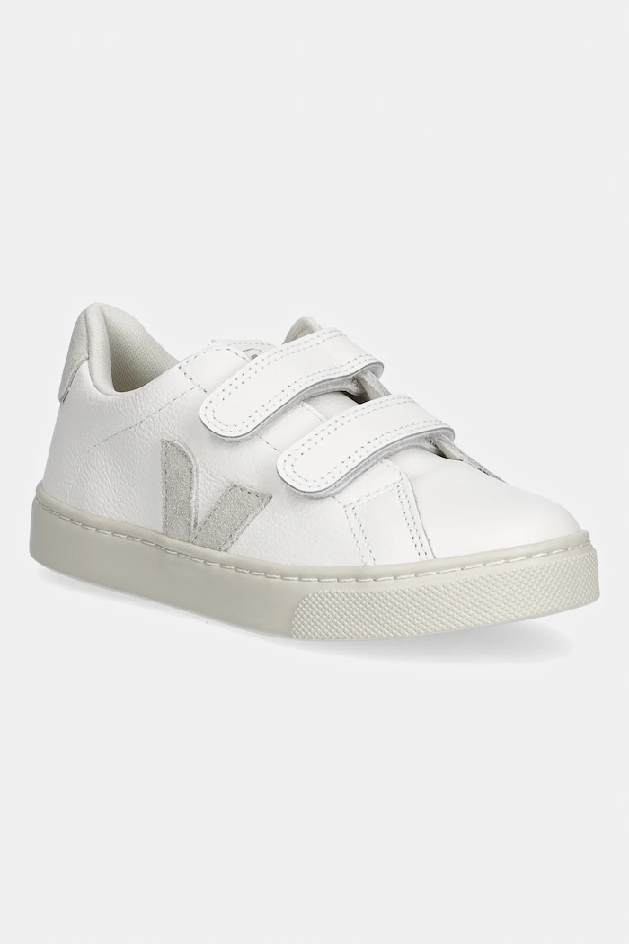 Παιδικά δερμάτινα sneakers Veja Small Esplar μικρό λευκό SV0520642C.28.35