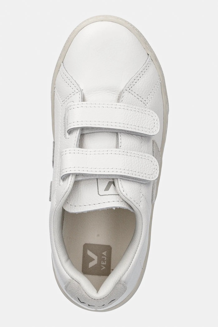 Παιδικά δερμάτινα sneakers Veja Small Esplar λευκό SV0520642C.28.35