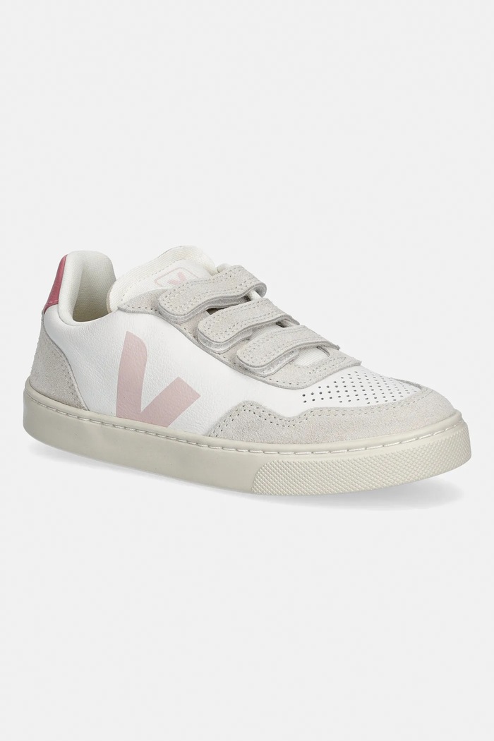 Детски кожени маратонки Veja Small V-90 гладка кожа бял SX2020636C.28.35