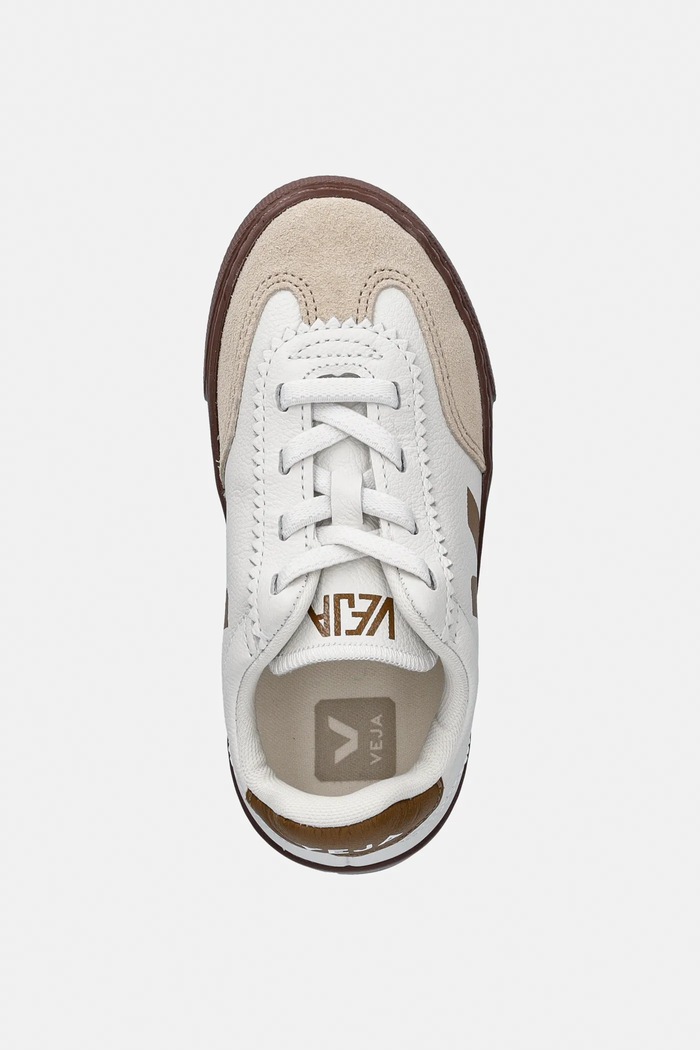Кожени маратонки Veja Small Volley бял SY2021566C.22.27