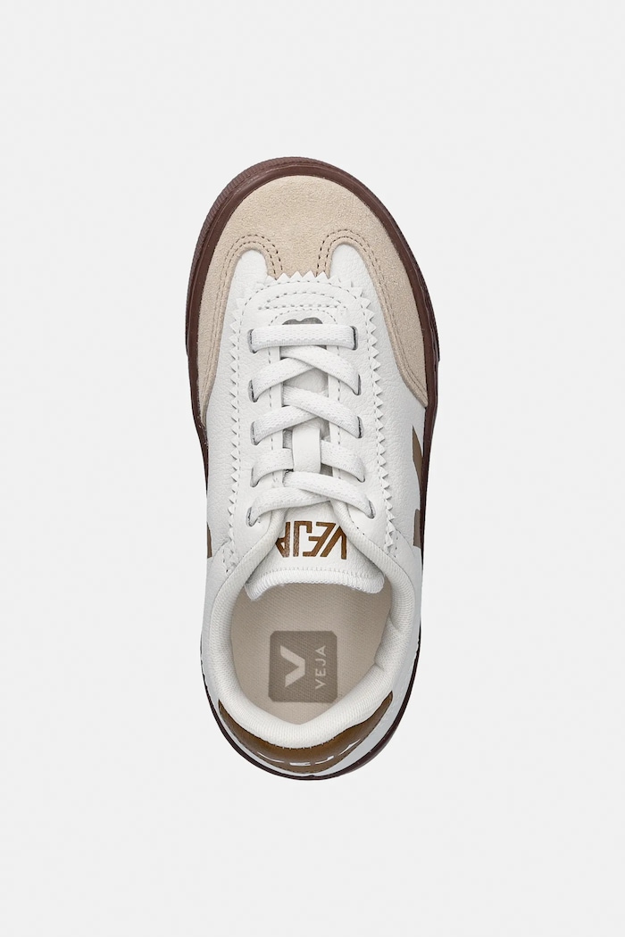 Veja Small Volley sneakers παιδικά δερμάτινα λευκό SY2021566C.28.35