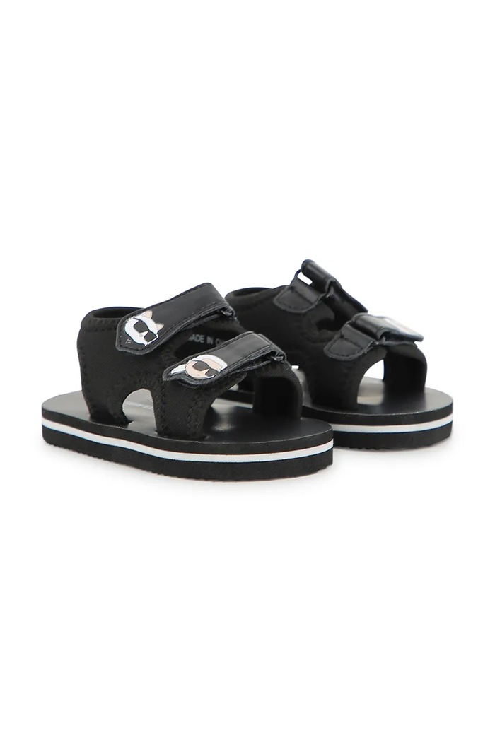 Karl Lagerfeld gyerek szandál fekete Z31183.28.30