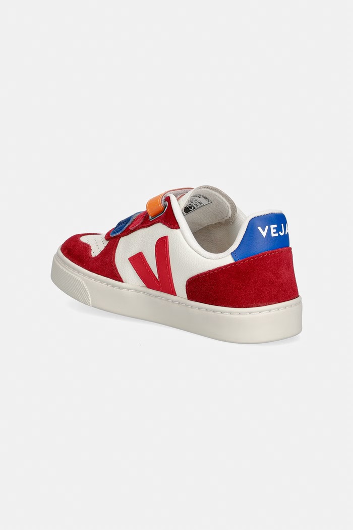 Κοριτσίστικα Veja Small V-10 παιδικά sneakers σουέτ CV0521501C.28.35 κόκκινο