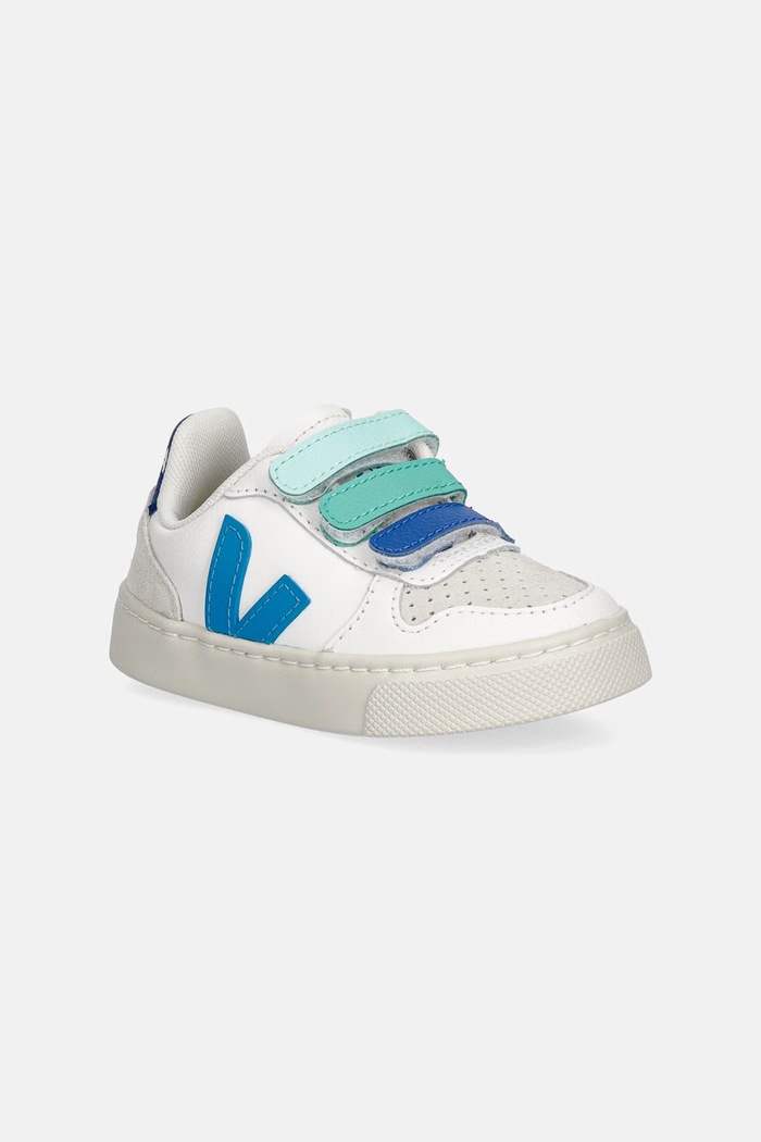 Veja Small V-10 αθλητικά Παιδικά δερμάτινα λευκό CV0521503C.22.27