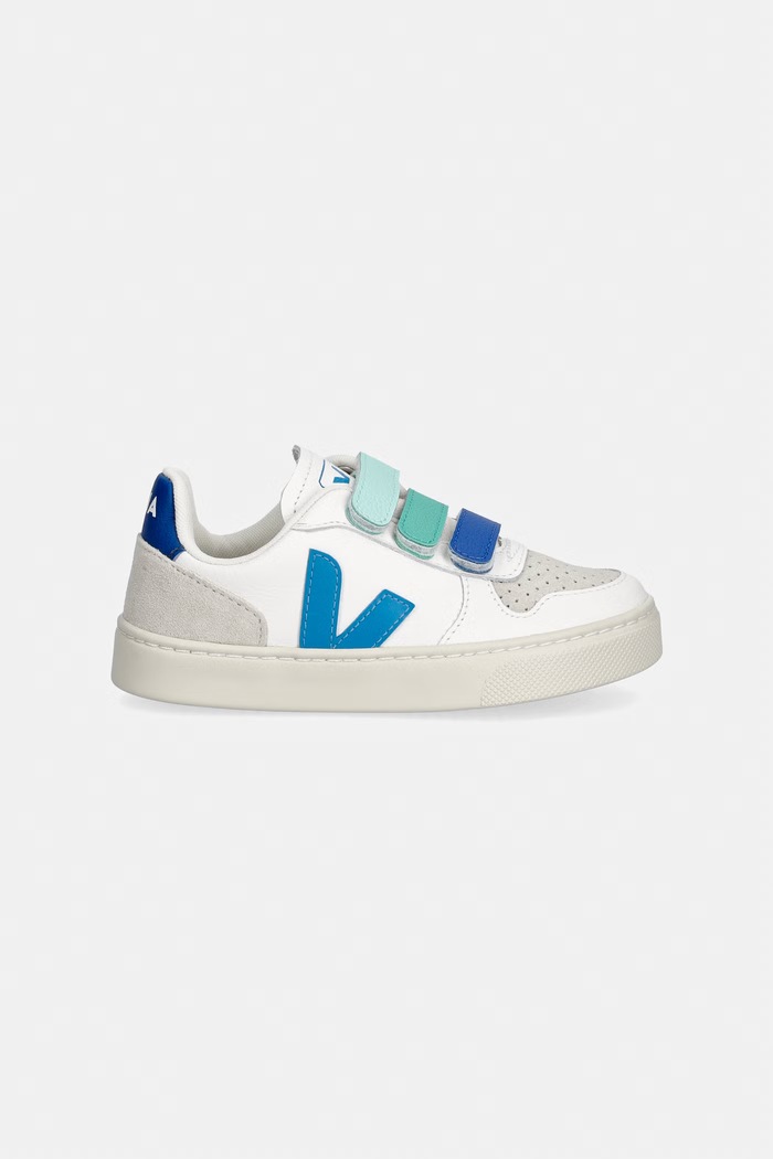 Veja Small V-10 tenisky detské kožené CV0521503C.28.35 biela SS26