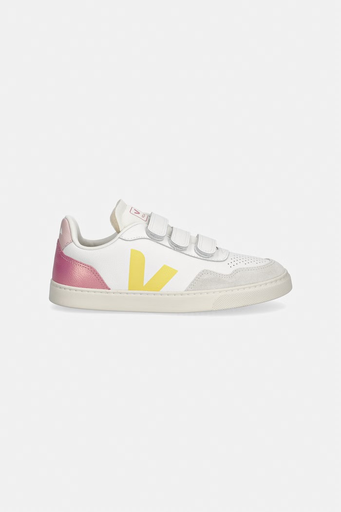 Veja Small V-90 sneakers Παιδικά δερμάτινα SX2021510C.36.39 λευκό SS26
