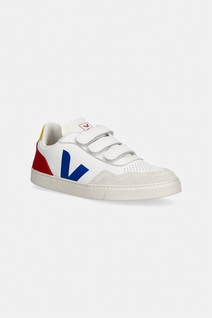 Veja Small V-90 sneakers Παιδικά δερμάτινα λευκό SX2021511C.36.39