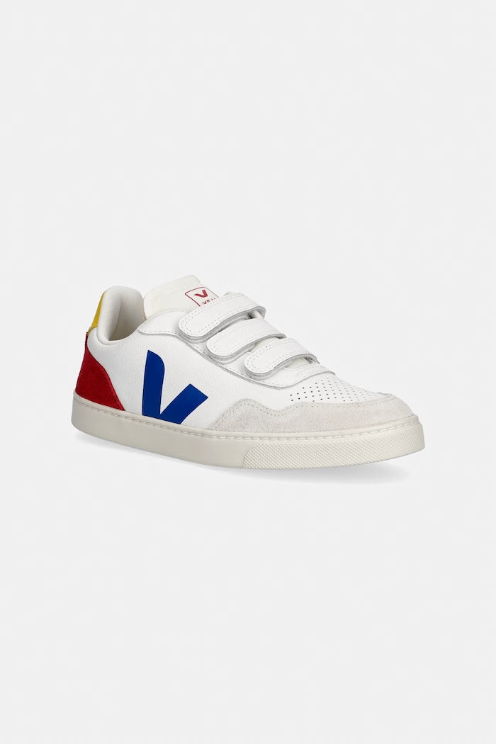 Veja Small V-90 sneakers Παιδικά δερμάτινα λευκό SX2021511C.36.39