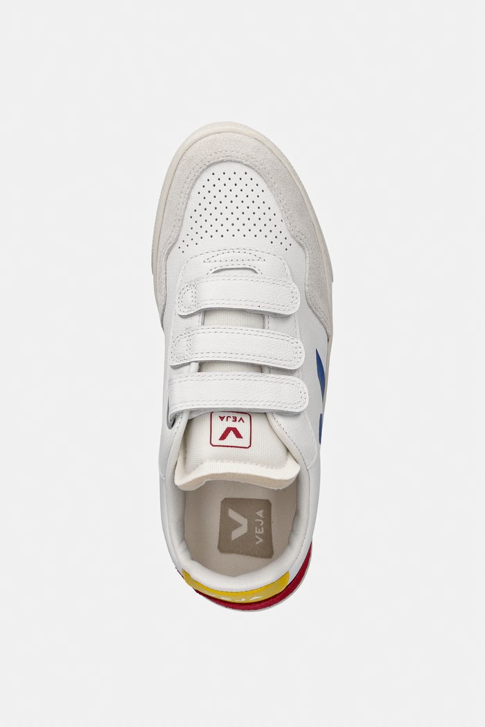Veja Small V-90 sneakers Παιδικά δερμάτινα λευκό SX2021511C.36.39
