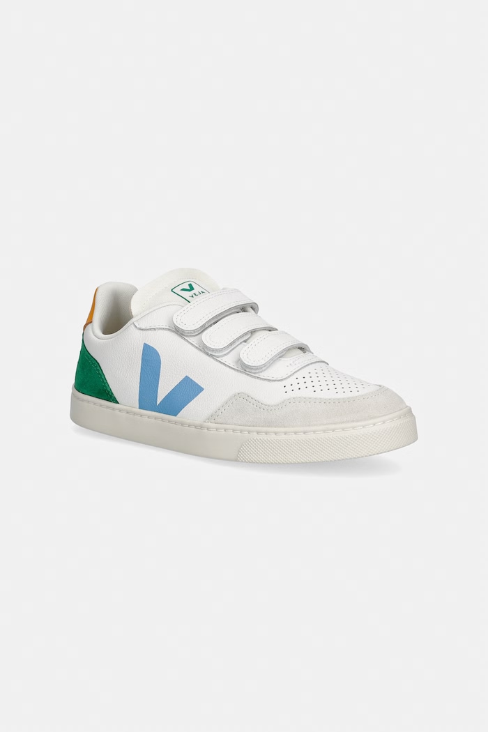 Veja Small V-90 sneakers Παιδικά δερμάτινα λευκό SX2021512C.36.39