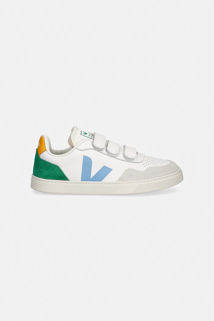 Veja Small V-90 sneakers Παιδικά δερμάτινα SX2021512C.36.39 λευκό SS26