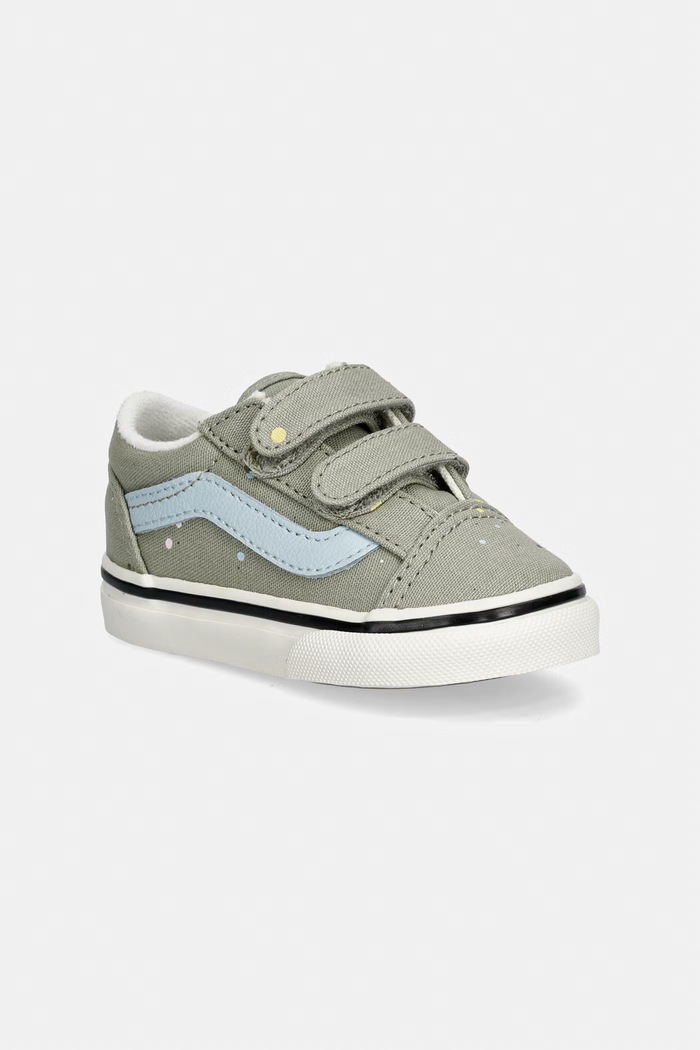 Vans OLD SKOOL tenisky detské zelená VN000CTGFSG1