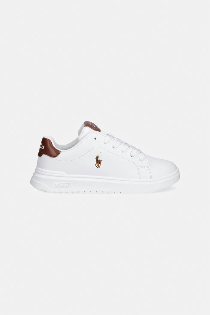 Polo Ralph Lauren HERITAGE COURT SUPER tenisky detské RL03844102 biela SS26