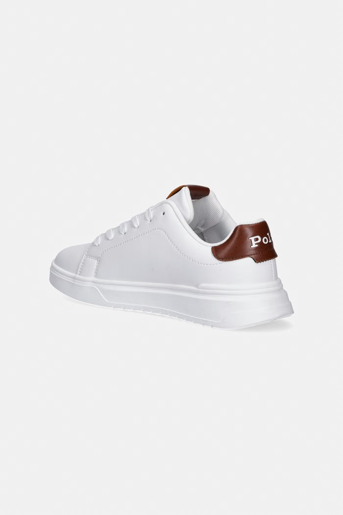 Chlapec Polo Ralph Lauren HERITAGE COURT SUPER tenisky detské RL03844102 biela