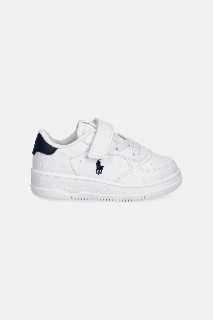 Polo Ralph Lauren MASTERS COURT PS detské tenisky RL04844106 biela SS26