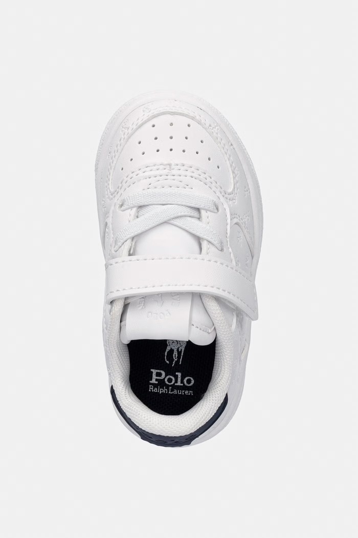 Polo Ralph Lauren MASTERS COURT PS detské tenisky biela RL04844106