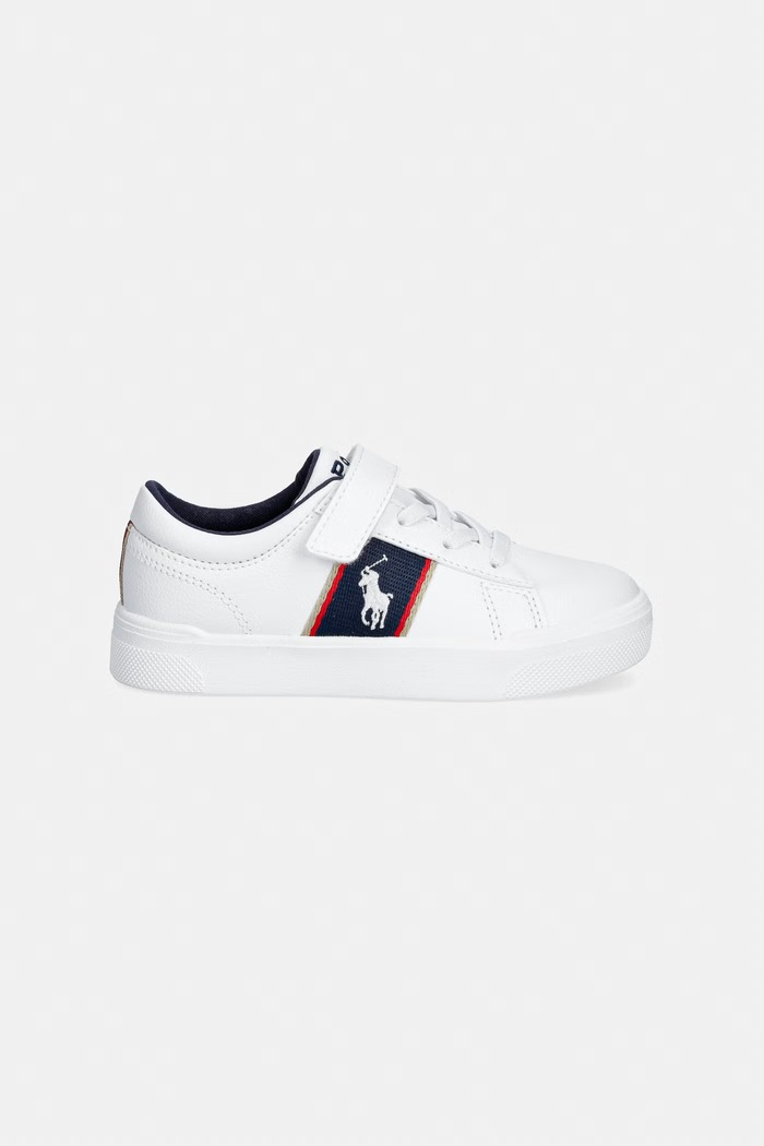 Polo Ralph Lauren FRAZIER II PS detské sneakersy RL04829101 biela SS26