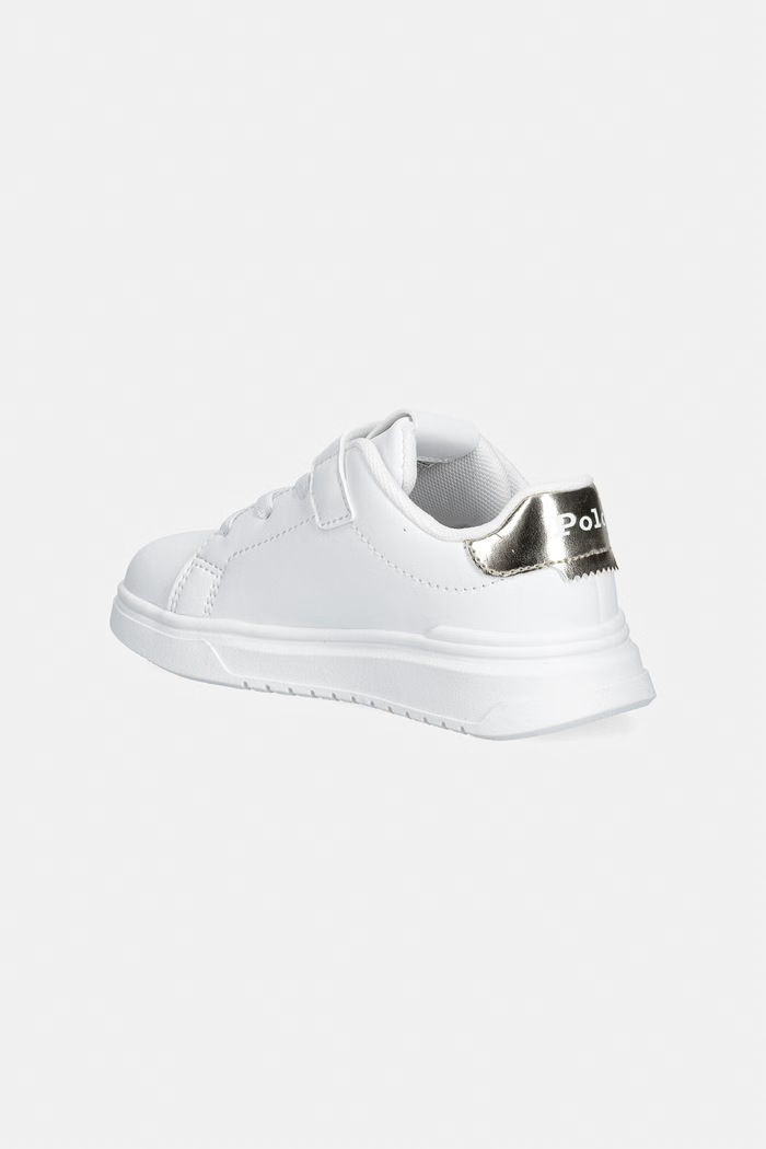 Chlapec Polo Ralph Lauren HERITAGE COURT SUPER PS tenisky detské RL04251102 biela