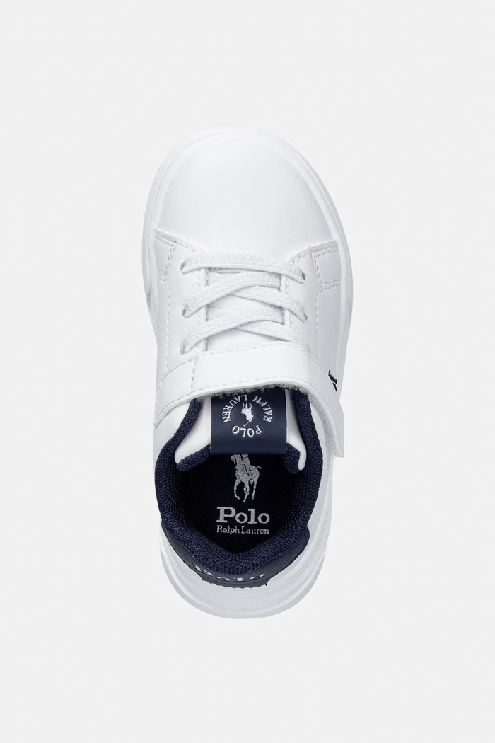 Polo Ralph Lauren HERITAGE COURT SUPER PS otroške superge bela RL04251101