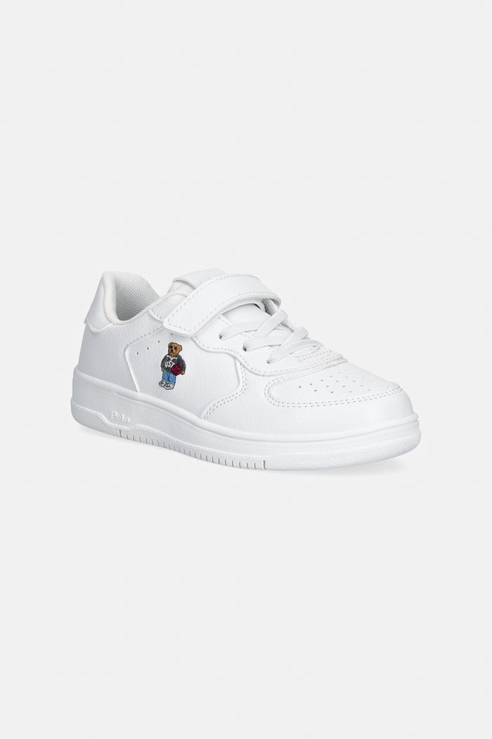 Polo Ralph Lauren MASTERS COURT BEAR PS detské tenisky biela RL05011101