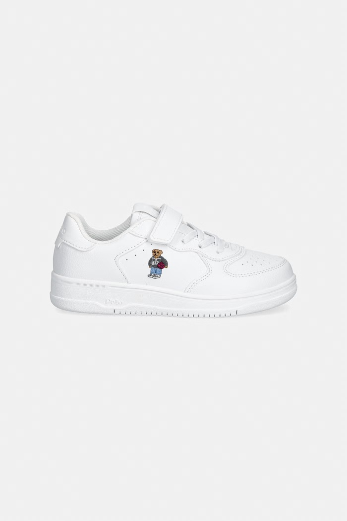 Polo Ralph Lauren MASTERS COURT BEAR PS detské tenisky RL05011101 biela SS26