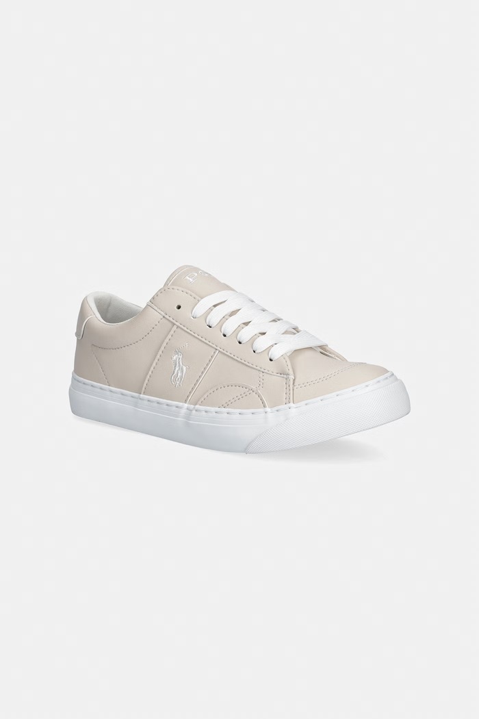 polo Ralph Lauren RYLEY sneakers pentru copii bej RL04834272