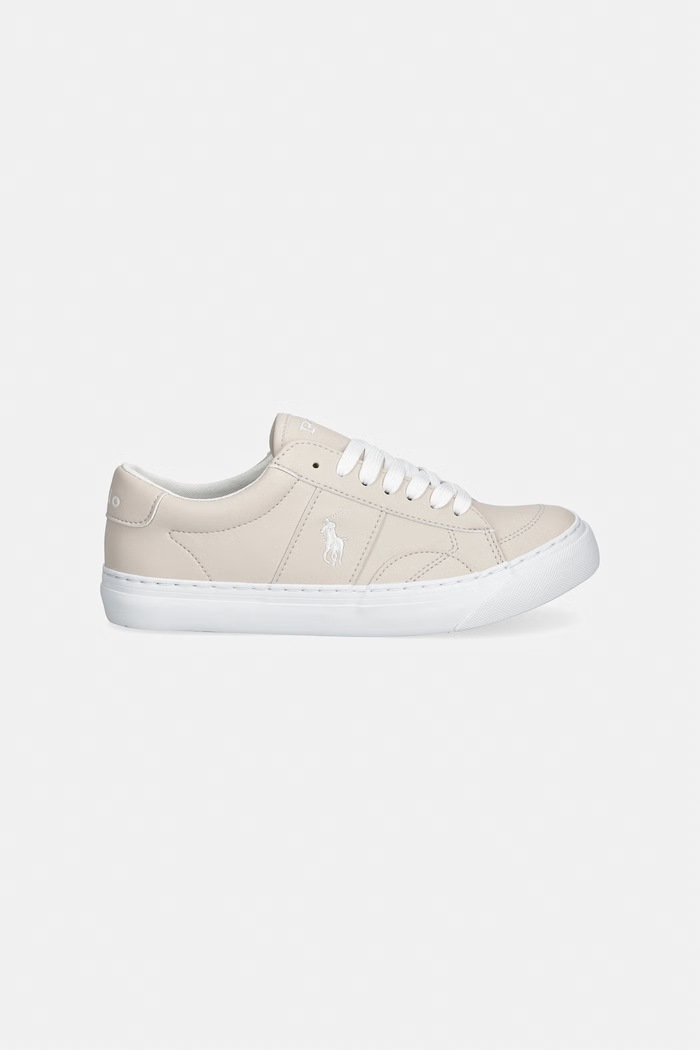 polo Ralph Lauren RYLEY sneakers pentru copii RL04834272 bej SS26