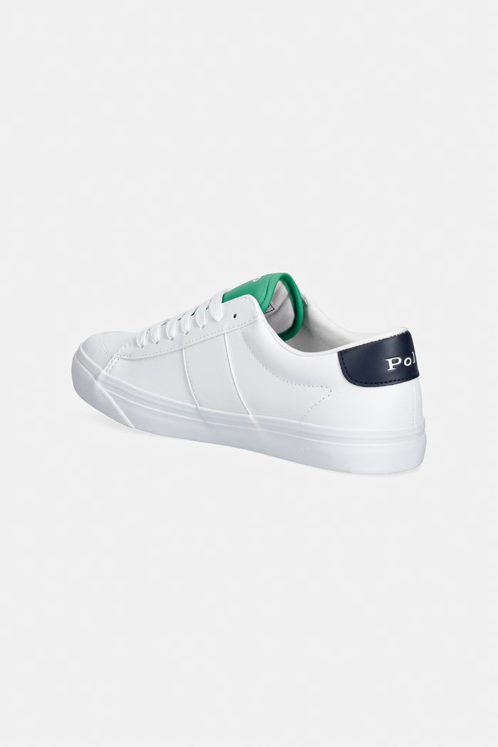 Chlapec Polo Ralph Lauren RYLEY detské tenisky RL04833101 biela