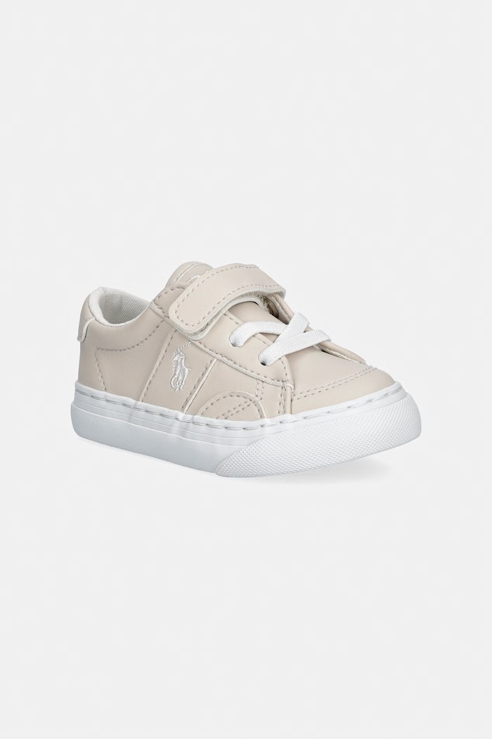 Polo Ralph Lauren RYLEY PS sneakers παιδικά μπεζ RL00614273