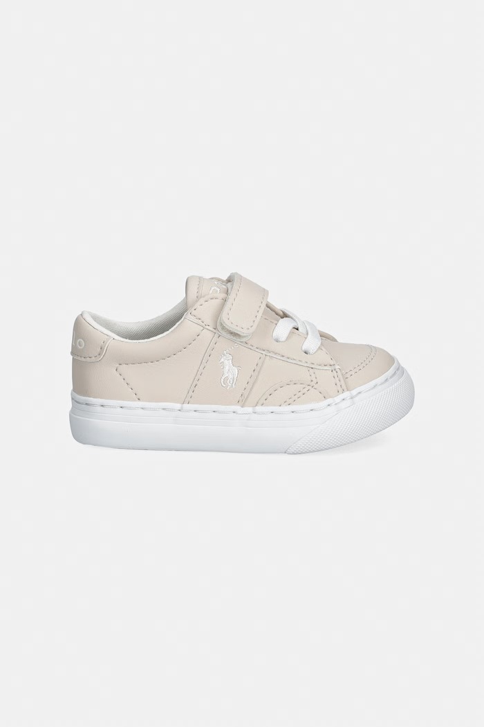 Polo Ralph Lauren RYLEY PS sneakers παιδικά RL00614273 μπεζ SS26
