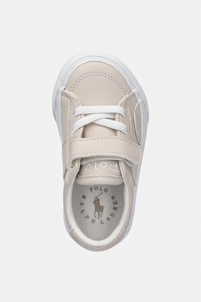 Polo Ralph Lauren RYLEY PS sneakers παιδικά μπεζ RL00614273