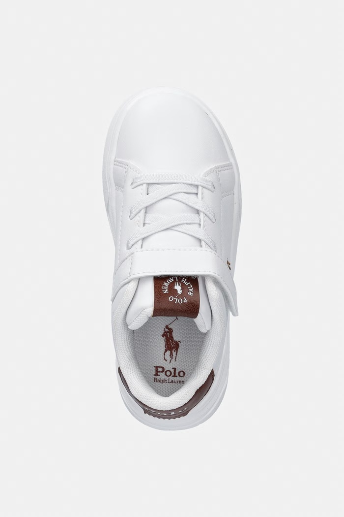Polo Ralph Lauren HERITAGE COURT SUPER PS Αθλητικά Παιδικά λευκό RL04251103