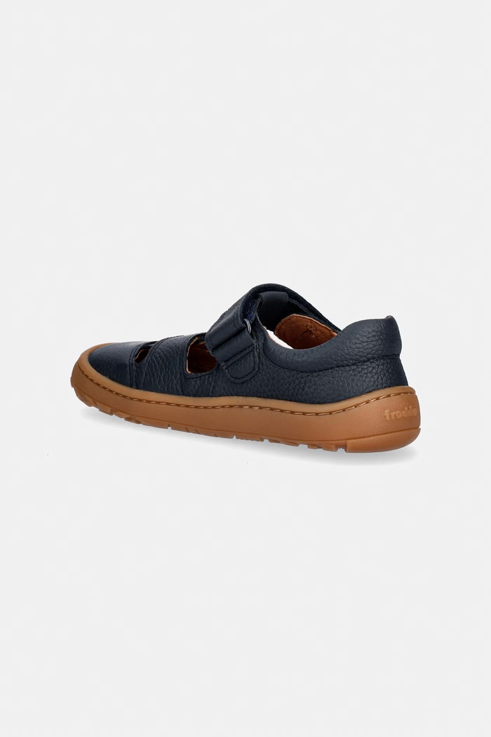 Chlapec Froddo detské kožené barefoot sandále G3150291.25.30 tmavomodrá