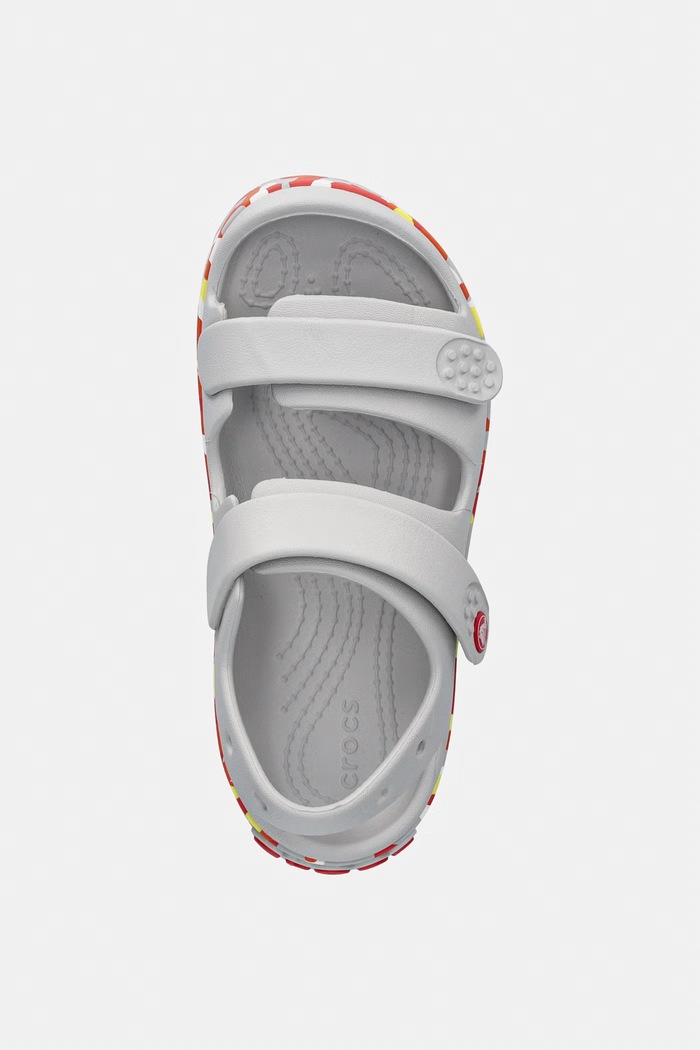Crocs detské sandále CROCBAND CRUISER GLOW CONFETTI BAND SANDAL K sivá 212527.CROCS.CROCBAND.C