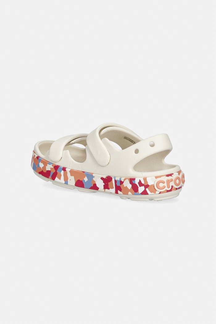 Chlapec Crocs detské sandále CROCBAND CRUISER GLOW CONFETTI BAND SANDAL T 212528.CROCS.CROCBAND.C béžová